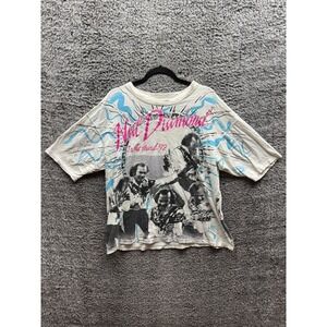 Vintage Neil Diamond In The Round 1992 Tour‎ Concert All Over Print T-Shirt